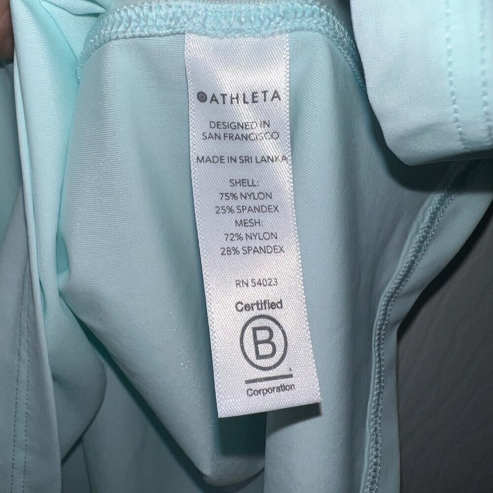 Athleta Ultimate Hybrid Tank Light Blue Size L - Picture 3 of 4